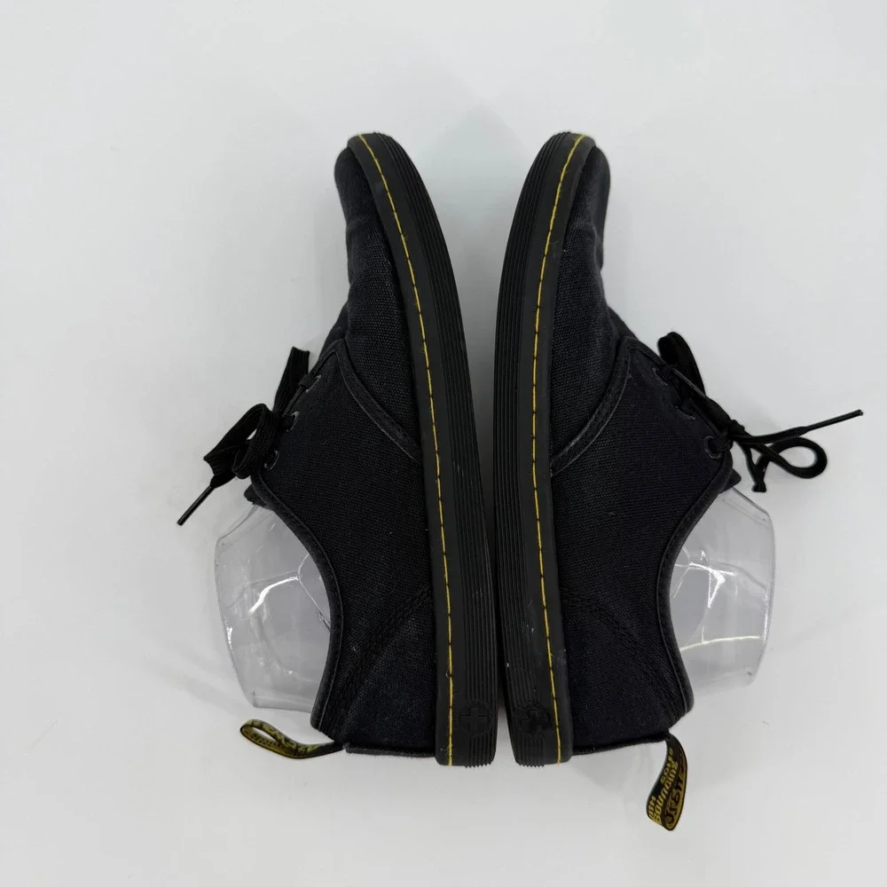 Dr. Martens Soho Black Canvas 3-Eye Oxford Shoes AW004 Mens 7 Womens 8